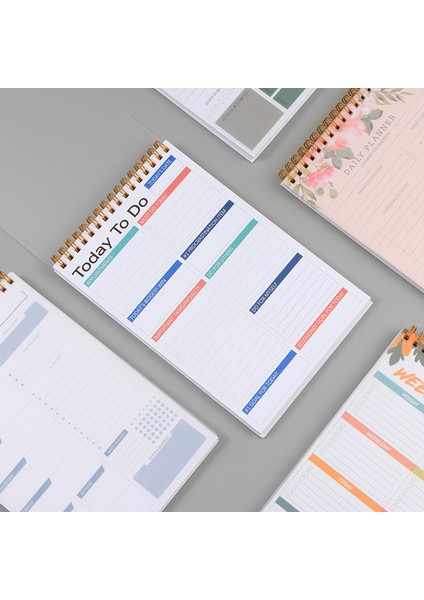 A5 15 Günlük Planlayıcı A5 Bobin Tam Ingilizce Zaman Yönetimi Yapılacaklar Listesi Takvim Verimlilik Kılavuzu Defterler Ofis Aksesuarları (Yurt Dışından) fiyatları