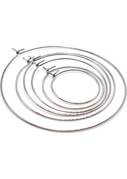 Gül Altın 20MM 20 Adet 316L Paslanmaz Çelik 15 20 25 30 35MM Hipoalerjenik Altın Yuvarlak Daire Tel Küpe Çemberler Dıy Takı Yapımı Için Bulgular (Yurt Dışından) fiyatları