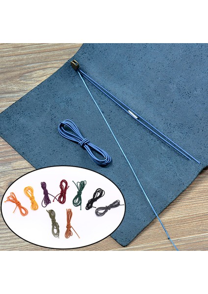 Mavi 1 Metre 1 Adet 1 M Elastik Ip Bungee Kordon Uzunluğu Esneklik Onarım Lastik Bant Gezgin Dizüstü Aksesuar Çapı: 1.5mm (Yurt Dışından)