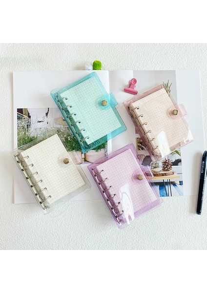 Sadece Kapak A7 A7 Işıltılı Mavi Mor Pembe Bling Binder Defter Kapağı Günlüğü Gündem Planlayıcısı Kağıt Kapağı Okul Kırtasiye (Yurt Dışından) fiyatları