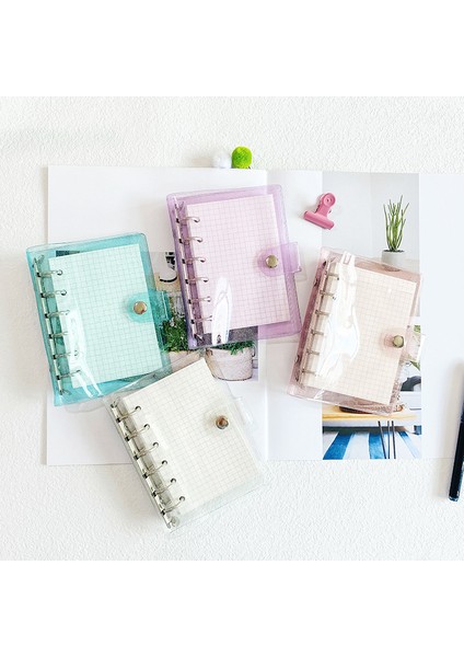 Sadece Kapak A7 A7 Işıltılı Mavi Mor Pembe Bling Binder Defter Kapağı Günlüğü Gündem Planlayıcısı Kağıt Kapağı Okul Kırtasiye (Yurt Dışından) modelleri
