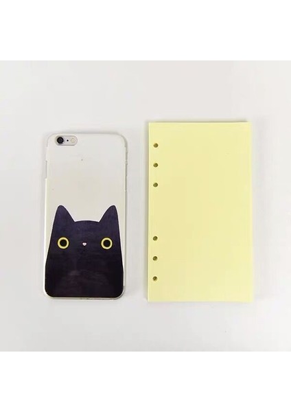 Boş A5 Sharkbang 40 Sayfa A5 A6 Bağlayıcı Dolum Kağıtları Defter Spiral 6 Halka Dizin Kağıdı Iç Sayfalar Günlük/ling/gird Günlük Planlayıcısı (Yurt Dışından)