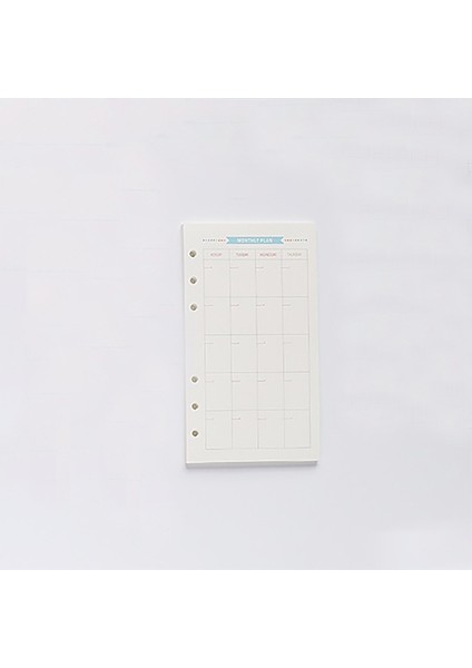 A6 Aylık Plan Inne A5 A6 A7 Şeffaf Klasör Gevşek Yaprak Bağlayıcı Halka Bağlayıcı Defter Iç Çekirdek Kapak Günlük Planlayıcı Kırtasiye Ofis Malzemeleri (Yurt Dışından)