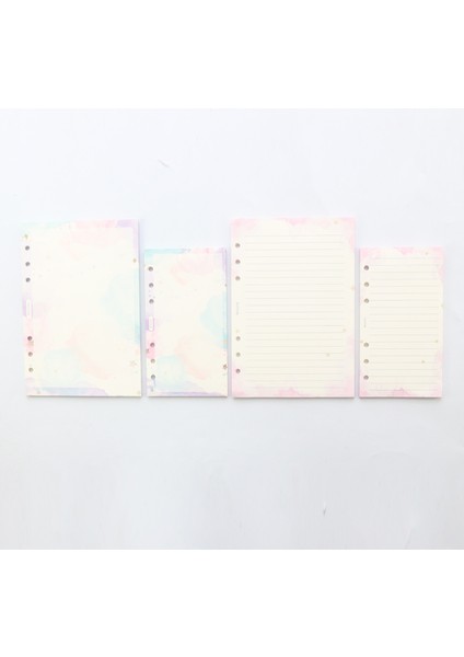 Pembe Sadece Kağıt Sayfalar Domikee Sevimli Yaratıcı Altın Folyo Yıldız Desen 6 Halkalar Doldurulabilir Defterler Iç Kağıt Sayfalar Kırtasiye Malzemeleri A5A6 40 Sayfa (Yurt Dışından) modelleri