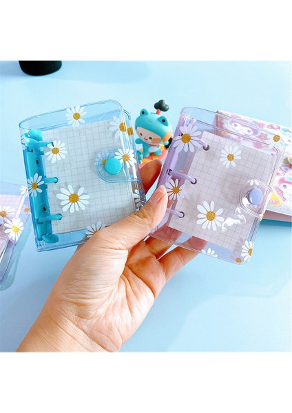 Mor Sevimli Papatya Gevşek Yaprak Defter 3 Delik Pvc Şeffaf Bağlayıcı Kore Kırtasiye El Hesabı Dergisi Kızlar Için Okul Malzemeleri (Yurt Dışından) fırsatları