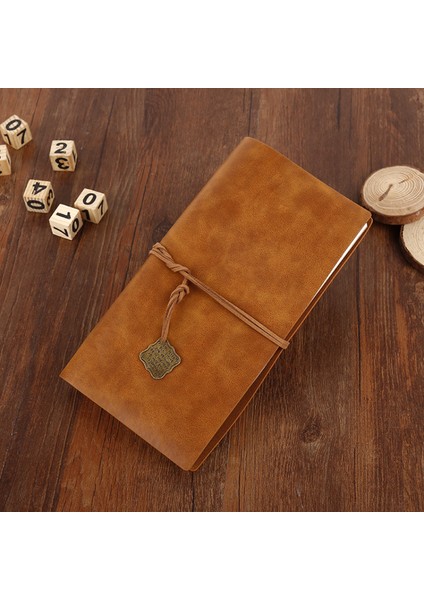 B Journamm 60 Sayfa/kitap 11*21 cm Boş Kağıt Defter Önemsiz Dergisi Pu Deri Kitap Kapağı Dıy Scrapbooking Planlayıcısı Vintage Defter (Yurt Dışından) modelleri