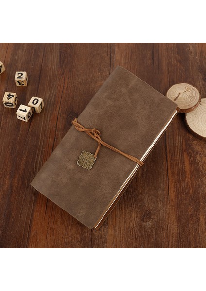 B Journamm 60 Sayfa/kitap 11*21 cm Boş Kağıt Defter Önemsiz Dergisi Pu Deri Kitap Kapağı Dıy Scrapbooking Planlayıcısı Vintage Defter (Yurt Dışından) indirimleri