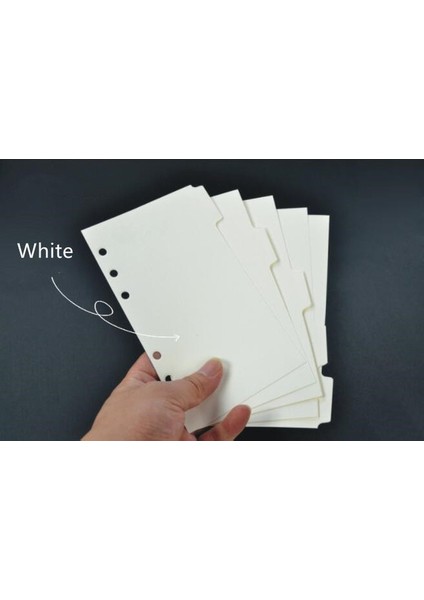 Dizin Sayfası Beyaz A4 A4 B5 A5 A6 A7 Gevşek Yaprak Defter Dolum Spiral Ciltleyici Iç Sayfa Izgarası Boş Çizgi Günlük Gündem Planlayıcıokul Kırtasiye (Yurt Dışından)