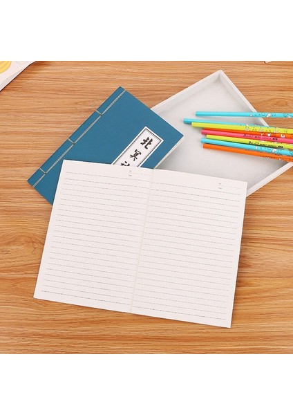 Stil 2 A5 Yaratıcı Dövüş Sanatları Gizli Kitap Not Defteri Antik Ahşap Içermeyen Kağıt Elle Çizilmiş Çin Kung Fu Defter Kopyası (Yurt Dışından)