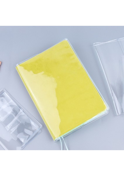 A6 Iç Çekirdek Su Geçirmez Pvc Bağlayıcı Kapak Temizle Karalama Defteri Kapağı Yedek A6/a5 Pvc Kol (Yurt Dışından)