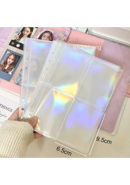 Lazer 4 GIRD-10PC Sharkbang Yeni Varış A5 Halka Sert Kapak 3D Kelebek Bağlayıcı Toplama Kitabı Çok Yedekler Kollu Kpop Kartpostallar Etiket Organizatör (Yurt Dışından)