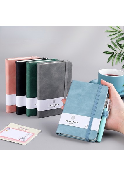 Mavi A7 A6 A7 Mini Dizüstü Taşınabilir Cep Not Defteri Not Günlüğü Planlayıcıöğrenciler Için Yazma Kağıdı Okul Ofis Malzemeleri (Yurt Dışından)