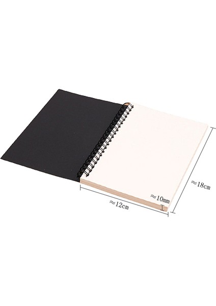 Sketchbook C Lld Yaratıcı Ciltli Ölüm Notu Dizüstü Kişisel Günlüğü Grafiti Defterleri Okul Boyama Kitabı (Yurt Dışından)