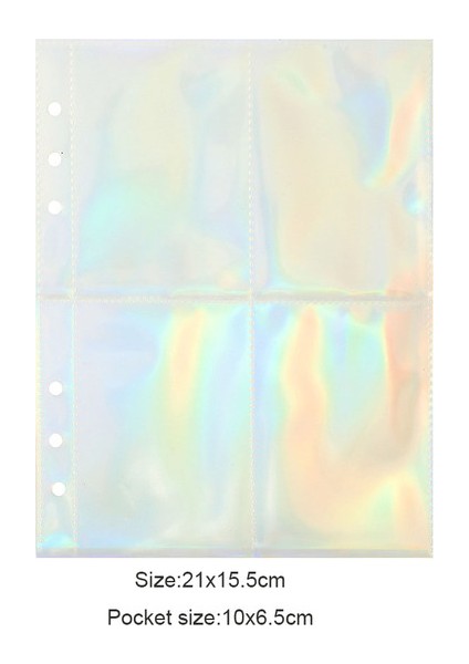 Lazer 4 GIRD-10PC Skysonıc Papeleria A5 Bağlayıcı Halkası Sert Kapak Toplama Kitap Inci Kalp Dergisi Yedekler Bandaj Kartpostallar Etiket Organizatör (Yurt Dışından)