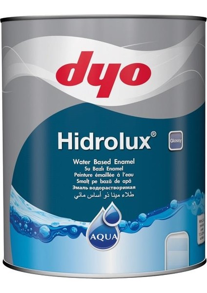 Hidrolüx Su Bazlı Kokusuz Ahşap ve Metal Boyası 2.5 Lt Beyaz