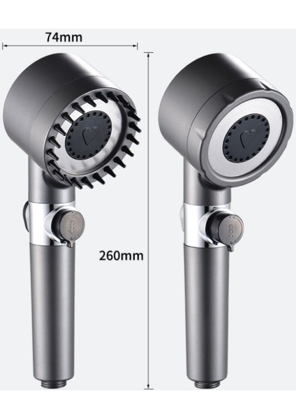 Ev El Duş Başlığı Kompresörlü Duş Başlığı Duş Başlığı Banyo Musluğu (Yurt Dışından) indirimleri