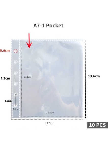 A7-1 Cep Şeker Renk A5/a7 Pu Deri Bağlayıcı Fotoğraf Kartları Kapak Sevimli Kpop Gevşek Yaprak Toplama Kitap Fotoğraf Kartları Albümü Depolama Kitap Kırtasiye (Yurt Dışından)