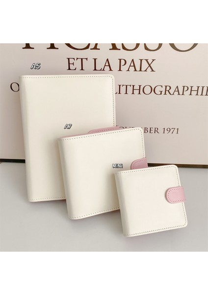 A7-1 Cep Şeker Renk A5/a7 Pu Deri Bağlayıcı Fotoğraf Kartları Kapak Sevimli Kpop Gevşek Yaprak Toplama Kitap Fotoğraf Kartları Albümü Depolama Kitap Kırtasiye (Yurt Dışından) modelleri