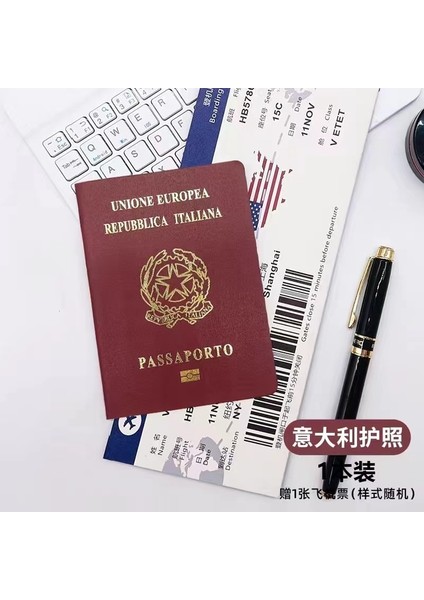 Italya 32 Çeşit Ülke Simülasyon Pasaport Prop Dizüstü Yaratıcı Filme Kırtasiye Okul Malzemeleri Dergisi Cep Planlayıcısı Hediye Olarak (Yurt Dışından)