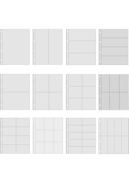 10 Adet 3 Cepli A4 Plrbok A4 Temizle 10 Paket Fotoğraf Albümü Dolum Sayfaları Dosya Koruyucu 4 Delik 6×4 10×15 4 Telli Dosya Fotokartları Kartpostal Kart Defter (Yurt Dışından)