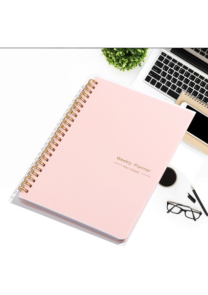 Ingilizce Pembe 2023 A5 Gündem Planlayıcısı Dizüstü Günlüğü Haftalık Planlayıcısı Hedef Alışkanlık Programları Dergisi Pembe Defterler Okul Kırtasiye Ofis (Yurt Dışından)