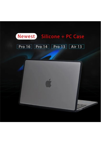 Crystal Clear A2289 A2251 Yeni Yumuşak Laptop Çantası Macbook Pro 16 Için Kılıf M1 2021 Macbook Pro 14 Funda M2 2023 Pro 13 Hava Kapağı A2337 A2338 A2289 Çapa (Yurt Dışından) fiyatları