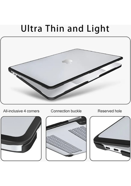 Crystal Clear A2289 A2251 Yeni Yumuşak Laptop Çantası Macbook Pro 16 Için Kılıf M1 2021 Macbook Pro 14 Funda M2 2023 Pro 13 Hava Kapağı A2337 A2338 A2289 Çapa (Yurt Dışından) indirimleri