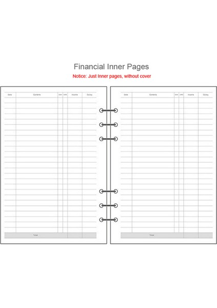 Finansal A7 2023 Transparendaisy Dizüstü Planlayıcısı Organizatör Bağlayıcı Kitaplar Dergisi Eskiz Defteri Aksesuarları Günlüğü Ofis Malzemeleri Dizüstü A5 A6 (Yurt Dışından)