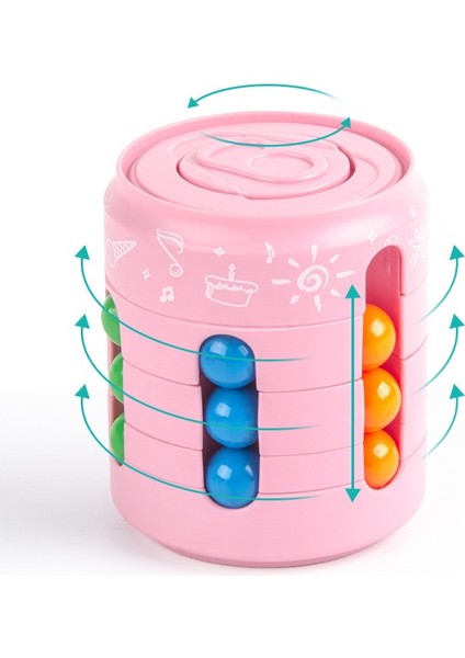 Dekompresyon Yaratıcı Top Rubik Küpü Fidget Spinner Oyuncak Olabilir (Yurt Dışından)