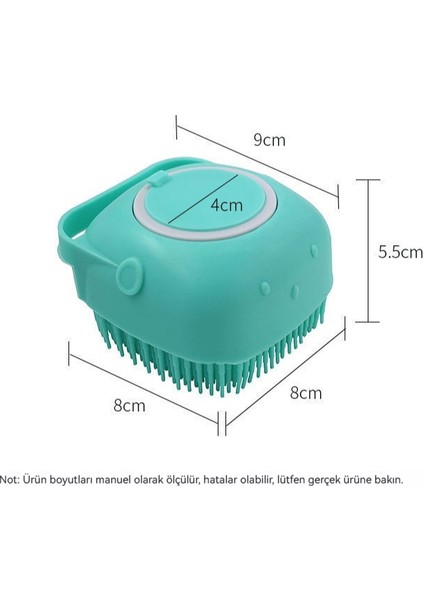 Evcil Hayvan Silikon Banyo Fırçası (Yurt Dışından)