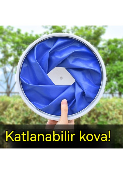 Çok Fonksiyonlu Taşınabilir Katlanabilir Kova Oxford Kumaş El Açık Araba Ev (Yurt Dışından)