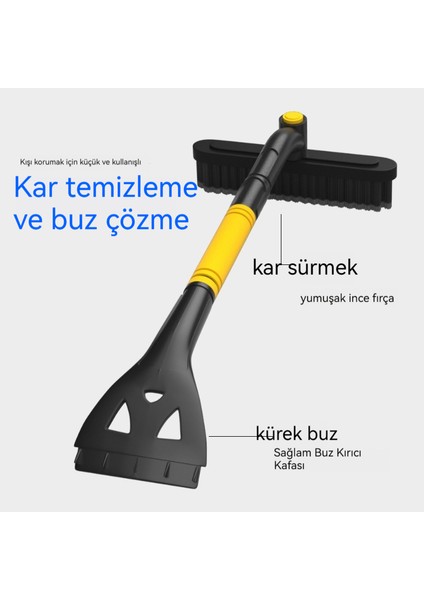 Araba Üçü Bir Arada Kar Temizleme Küreği Aracı (Yurt Dışından)