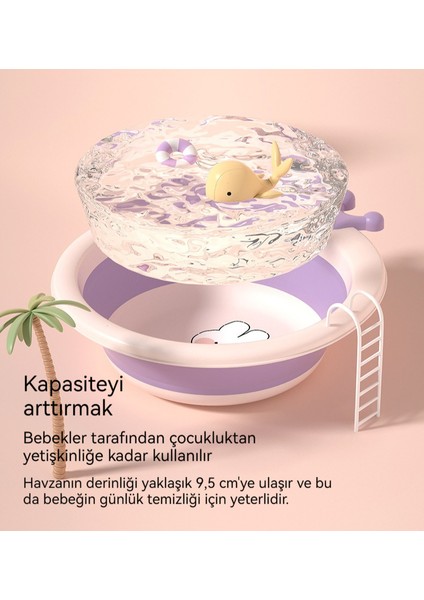 Çocuk Katlanır Lavabo Taşınabilir Taç Lavabo (Yurt Dışından)