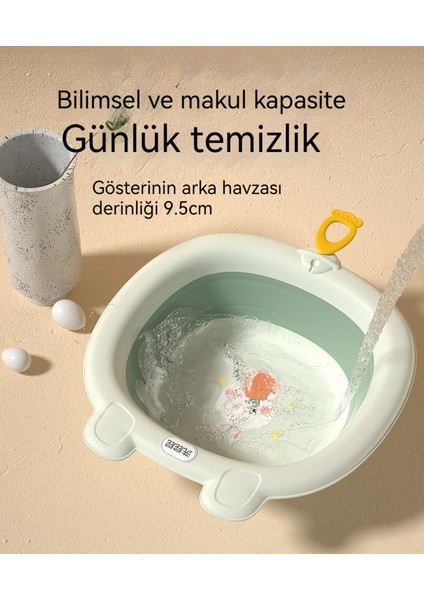 Çocuk Taşınabilir Katlanır Lavabo (Yurt Dışından)