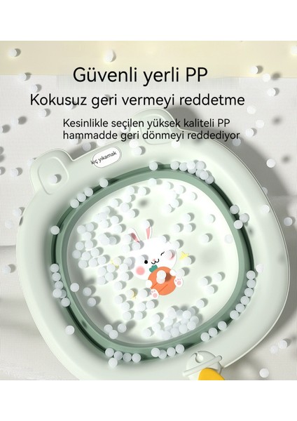 Çocuk Taşınabilir Katlanır Lavabo (Yurt Dışından)