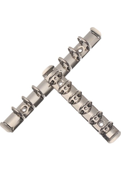 A6-6 Halkalar A4/b5/a5/a6/a7 Metal Spiral Halkalar Dosya Gevşek Yapraklı Klasör Klip Dıy Albümü Günlüğü Karalama Defteri Bağlayıcı Dizüstü Aksesuar Kırtasiye (Yurt Dışından)