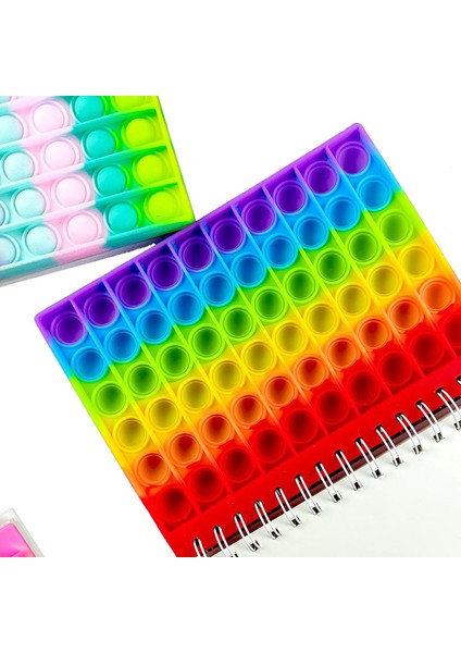 A5 Notebook-1 Yeni Kawaii Parmak Ucu Oyuncaklar Taşınabilir Pop Dizüstü Bilgisayar Çocuk Defterleri Okul Ofis Eğitim Malzemeleri Hediyeler Gündem 2022 (Yurt Dışından) fırsatları