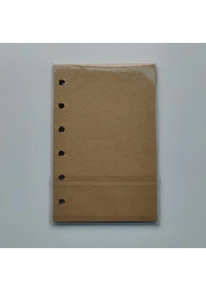 Hesap Kaydı A6 6 Delikli Gevşek Yapraklı Defter Dolum Standardı A5 A6 A7 Günlük Notları Yeniden Doldur Haftalık Planlayıcı Dolgu Kağıtları (Yurt Dışından)