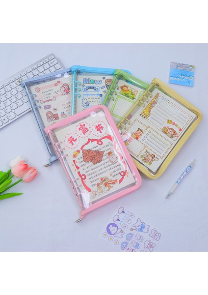 Donanma A6 A5 A6 Fermuar Bağlayıcı Fotoğraf Kartı Koleksiyonu Kitap Kartpostal Organizatör Günlüğü Dizüstü Okul Kırtasiye (Yurt Dışından) modelleri