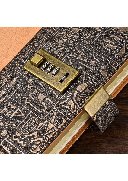 A6 150 Sayfa 200 Sayfa A5A6 Kilitli Kod Günlüğü Kitap Not Defteri Gündem Planlayıcısı Avrupa Tarzı Retro Dizüstü Basit El Hesabı Kitap Dergisi (Yurt Dışından) modelleri