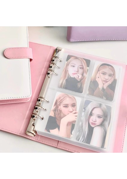 10 Adet A5 A5/a6 Macaron Ciltli Defter Dıy Fotocard Kitap Kartpostallar Organizatör Kitap Okul Kırtasiye Toplama (Yurt Dışından)