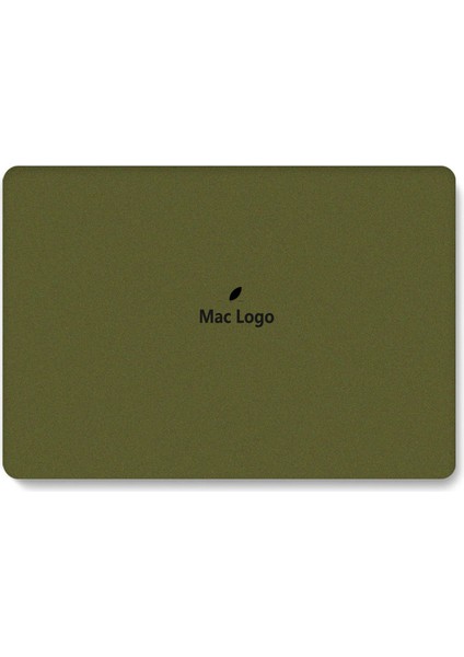 Ordu Yeşil Eski Hava A1466 A1369 Quicksand Sert Kabuk Laptop Kılıfı MacBook Yeni Çip M1 Hava 13 Pro 13 2022 Macbook Pro 14 Pro 16 Yeni Hava 13.6 M2 Yumuşak Kılıf (Yurt Dışından)