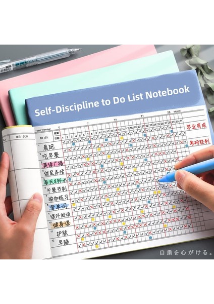 Pembe 123SET B5 Öz Disiplin Yapılacaklar Listesi Dizüstü Görev Planı Iyi Program Not Çalışma Planı Kitap Gündem Alışkanlık Planlama Zihin Haritası (Yurt Dışından) fiyatları
