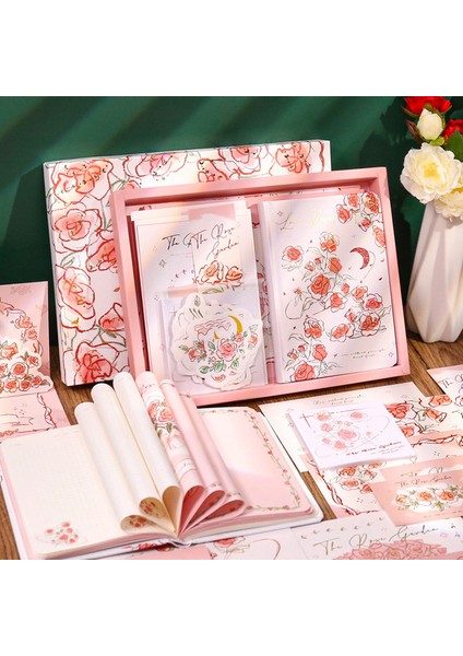 TB39-1 Ziyi Orijinal Romantik Fısıldayan Serisi El Kitabı Seti Dizüstü Hediye Kutusu Tatil Hediyesi, 2 Stil Mevcuttur (Yurt Dışından)