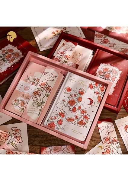 TB39-1 Ziyi Orijinal Romantik Fısıldayan Serisi El Kitabı Seti Dizüstü Hediye Kutusu Tatil Hediyesi, 2 Stil Mevcuttur (Yurt Dışından) fiyatları