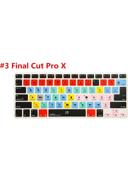 Logic Pro x Hrh Ince Ableton Live Logic Pro x Avid Pro Araçları Kısayol Klavye Kapak Cilt Macbook Pro Hava Retina 13 15 17 A1369 A1466 (Yurt Dışından)
