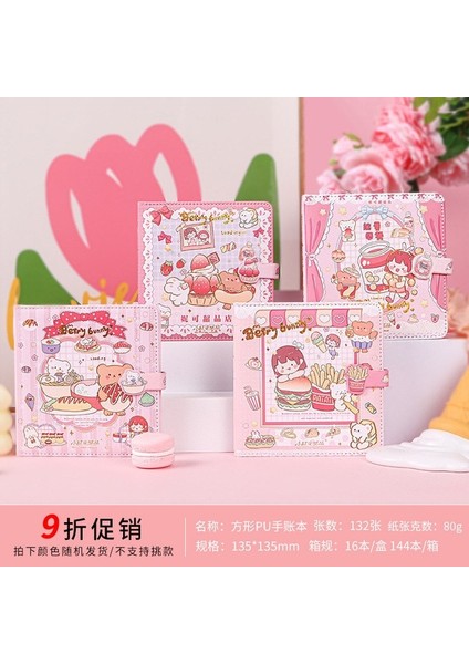 Rastgele 1 Adet Karikatür Sevimli Günlük Kitap Öğrenci Kırtasiye Toka Dizüstü Kör Kutu El Kitabı Defterler ve Dergiler (Yurt Dışından)