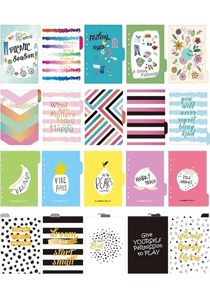 H A5 5 Adet/takım A5 A6 A7 Defter Dergisi Dolgu Spiral Planlayıcısı Endeksi Bölücü Ekleme Dolum 6 Delik Gevşek Yaprak Gündem Kırtasiye Ofis (Yurt Dışından) fiyatları