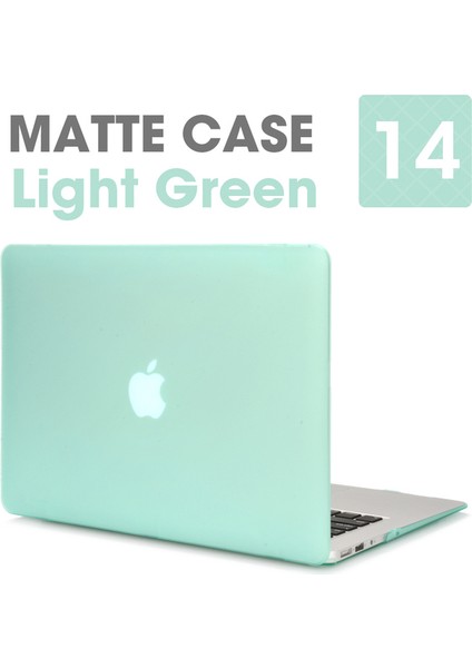Mat Açık Yeşil Eski AIR13 A1369A1466 Apple Macbook Macbook Için Laptop Çantası Air Pro Retina Yeni Dokunmatik Bar 11 12 13 15 Inç Sert Laptop Kılıfı 13.3 Çanta Kabuk (Yurt Dışından)