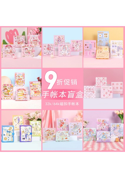 Rastgele 1 Adet Karikatür Sevimli Günlük Kitap Öğrenci Kırtasiye Toka Dizüstü Kör Kutu El Kitabı Defterler ve Dergiler (Yurt Dışından) fiyatları